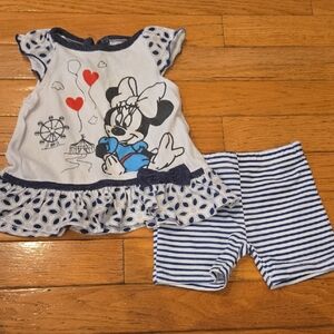 Cute Minnie Mouse Baby Outfit